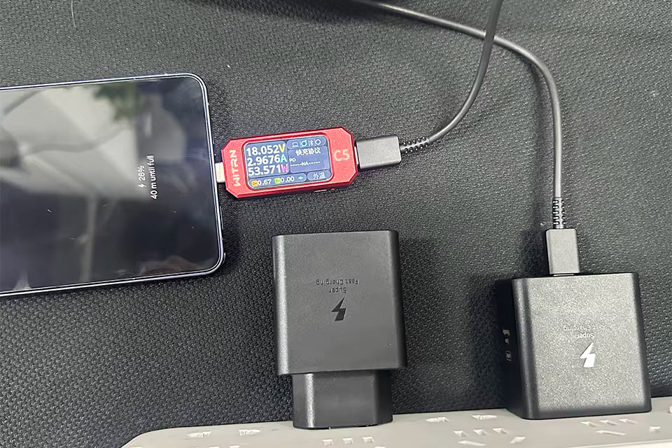 Nylon Tech Samsung 60W Fast Charger USB-C Adapter