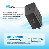 Nylon Tech Samsung 60W Fast Charger USB-C Adapter