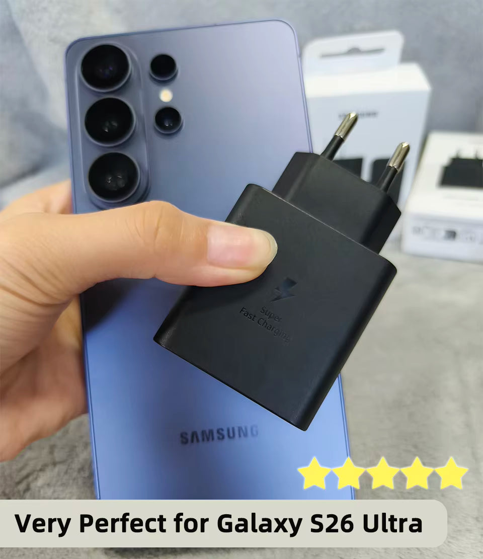 Nylon Tech Samsung 60W Fast Charger USB-C Adapter